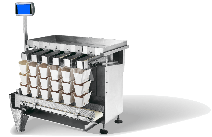 Anti-sticky 6 Heads Weigher