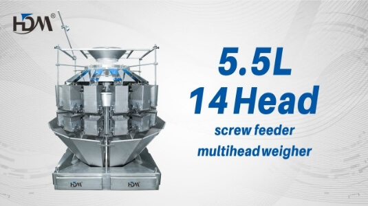 Highdream | 5.5L 14-head screw feeder multihead weigher